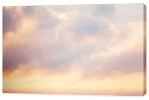 Evening sky with clouds