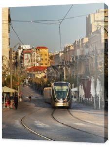 Jaffa road in Jerusalem. Israel