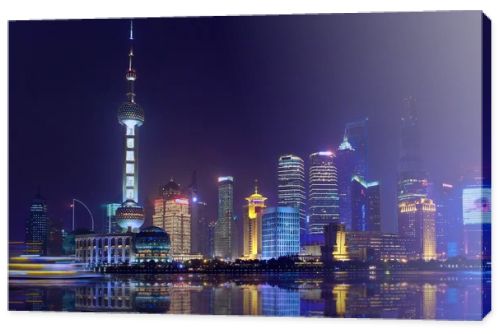Night view of Shanghai