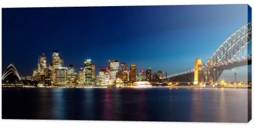 Panorama of Sydney by Night