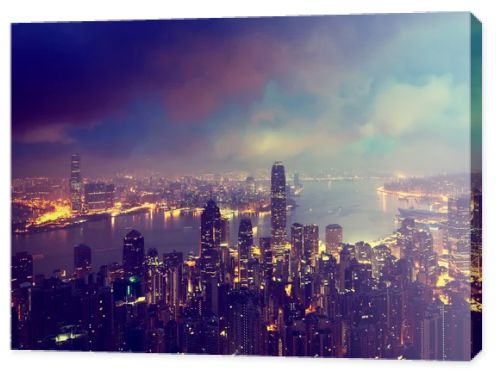 Hong kong from the Victoria peak