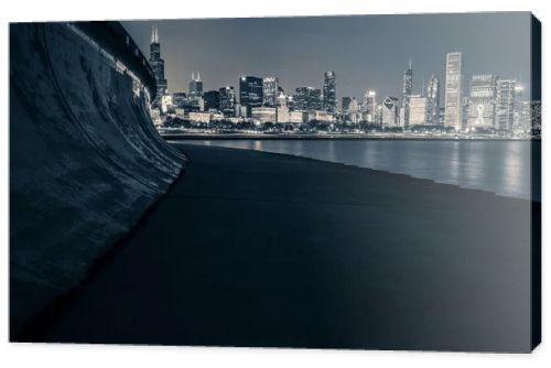 Chicago Skyline at Night