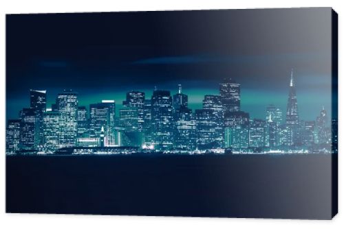 San Francisco Blue Skyline