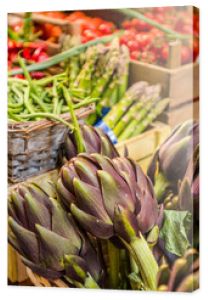 Karczochy Rynek owoców warzywa