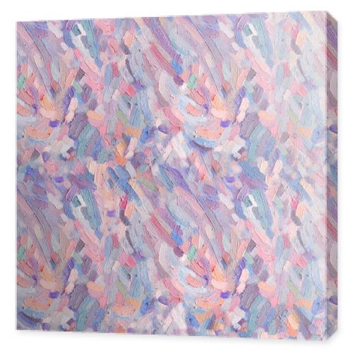 Seamless pattern of oil paint splash. Coloured oil paint strokes