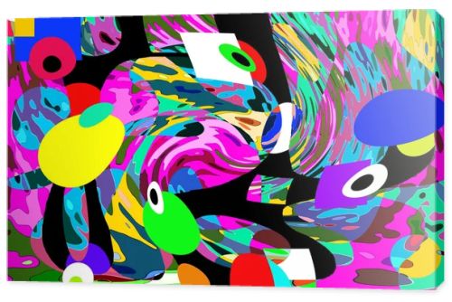 Colorful abstract background pattern design.