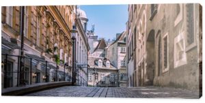 Vienna, Austria: Greek street in the old city center (in german Griechengasse), one of Vienna's most famous streets  