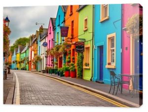 Odkryj urok kolorowych starych uliczek w Kinsale Cork w Irlandii