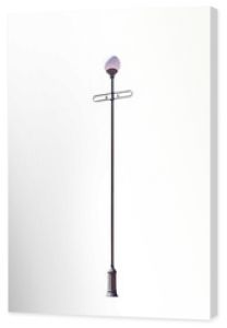 Png Set lonely street light pole on transparent background