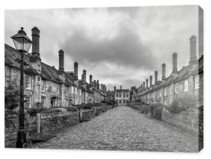 Vicars Close, the oldest purely residential street in Europe dating from the 1300's, Wells, Somerset