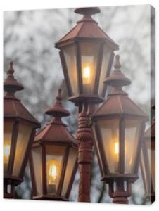 5 old street lantern