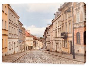 stara ulica w Warszawie