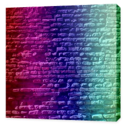 painted or graffiti  brick wall 