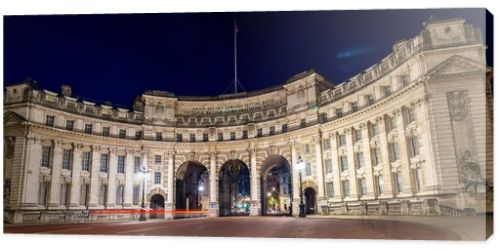 Admiralty Arch, a landmark building in London - England