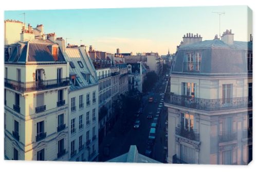 Paris. View of the city roofs.