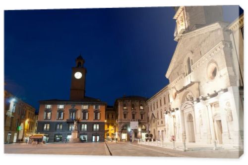 Cathedral and historic buildings in Reggio Emilia