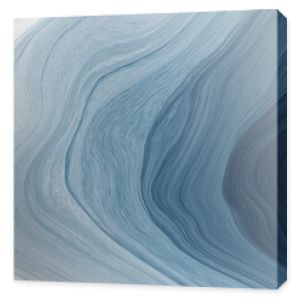 Abstract watercolor paint background dark blue gradient color with fluid curve lines texture and white space for text.