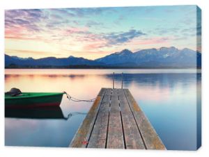 Altes Boot am Bergsee