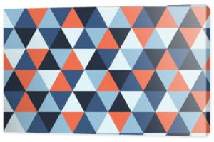 triangle seamless pattern with various colors