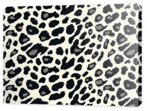 Seamless black and white animal print pattern featuring modern leopard designs versatile for teen fashion and decor