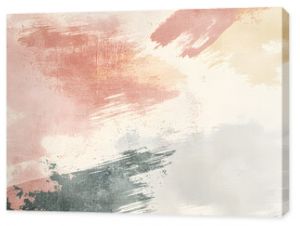 Random brush strokes in muted colors on a plain background, offering an artistic yet minimalist vibe