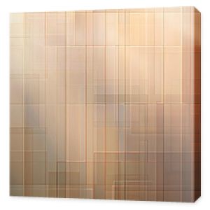 Soft morning light illuminating a grid of intersecting lines, creating a harmonious tapestry of muted earthy tones