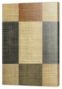 Woven fabric pattern, muted earth tones, high definition