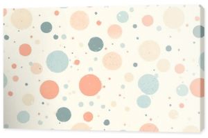 A minimalist seamless pattern of delicate polka dots on a soft pastel background, creating a simple yet elegant wallpaper design. 8k UHD, suitable for high-quality printing or digital display. 